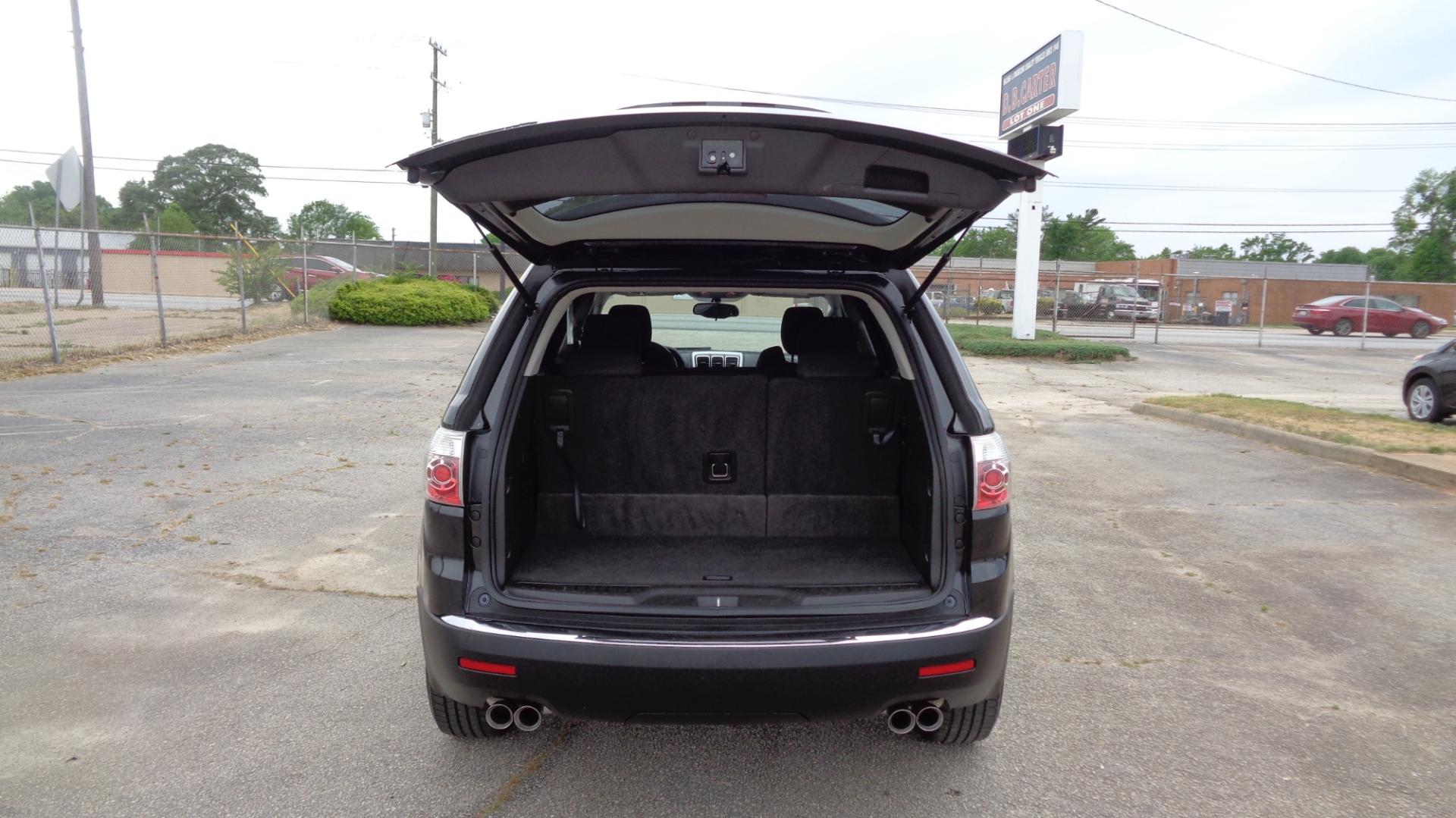 2012 BLACK /BLACK GMC Acadia (1GKKRNED1CJ) with an 3.6L V6 engine, AUTOMATIC transmission, located at 2812 White Horse Road, Greenville, SC, 29611, (864) 269-1711, 34.808655, -82.434776 - Photo#7